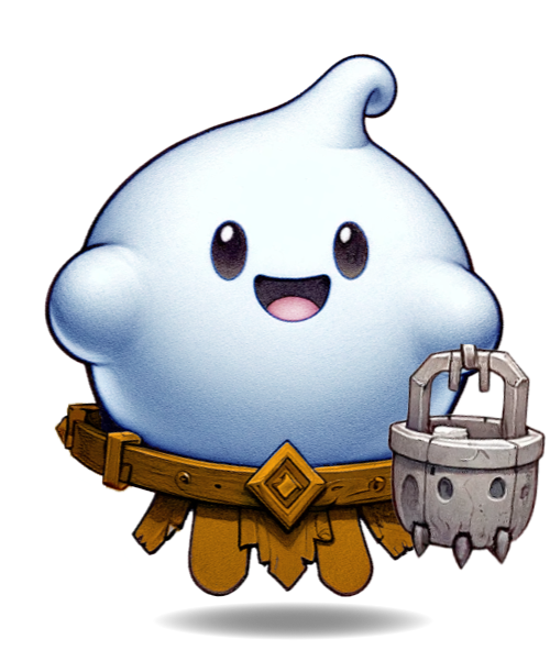 Modified image, a blue version of the video game character.